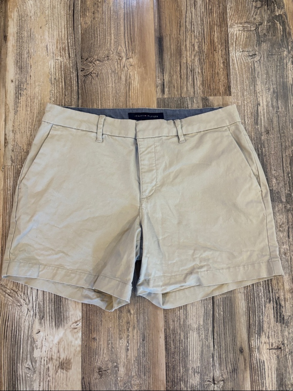 Tommy Hilfiger Khaki Shorts - Size 8